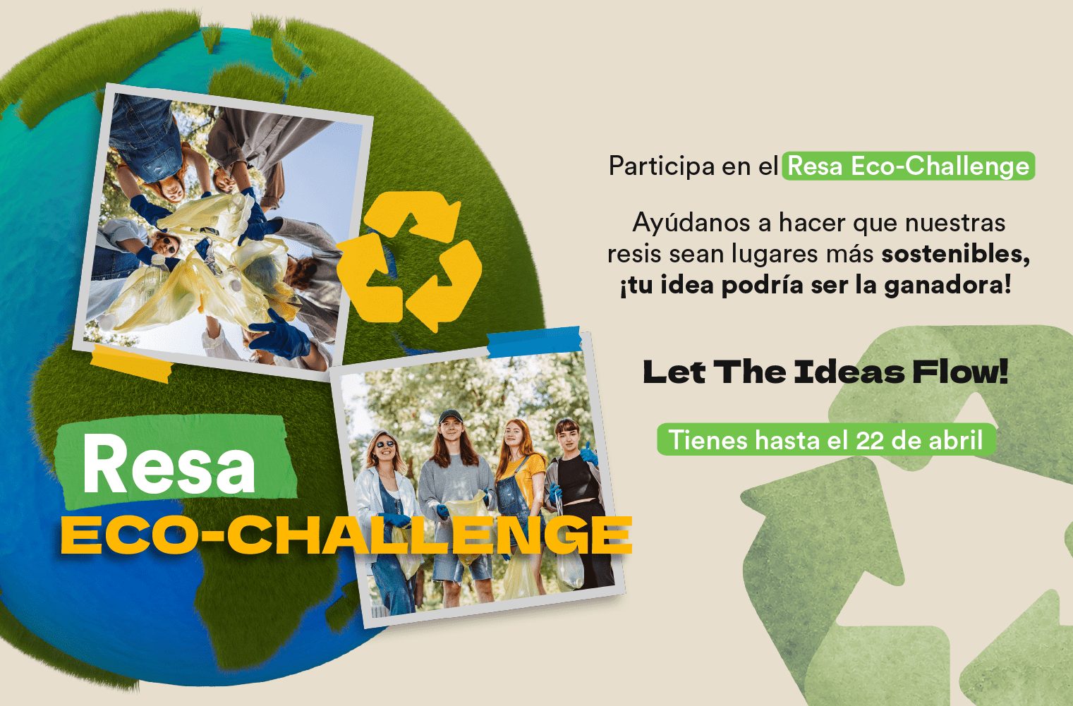 Resa Eco-Challenge: Let your ideas flow