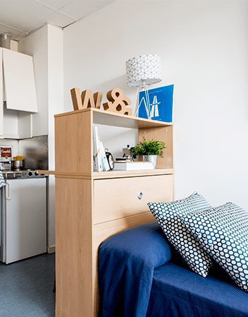 Habitaciones estudiantes resa lesseps estudio individual cama cocina Carrussel Mobile cabecera-360x460