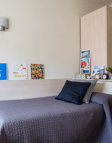 Habitaciones estudiantes resa los abedules estudio individual compa cama Carrussel Mobile cabecera-360x460