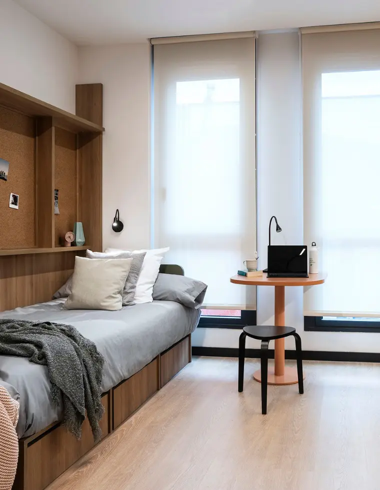 habitaciones estudiantes madrid resa chamartin cama mobile