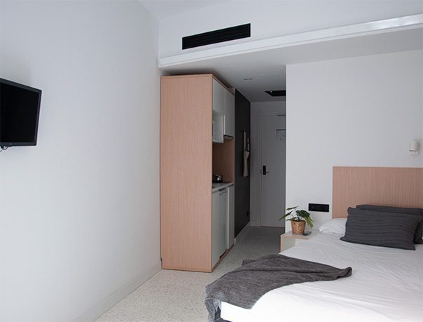 habitaciones universitarias resa patacona individual interior cama cocina_-1