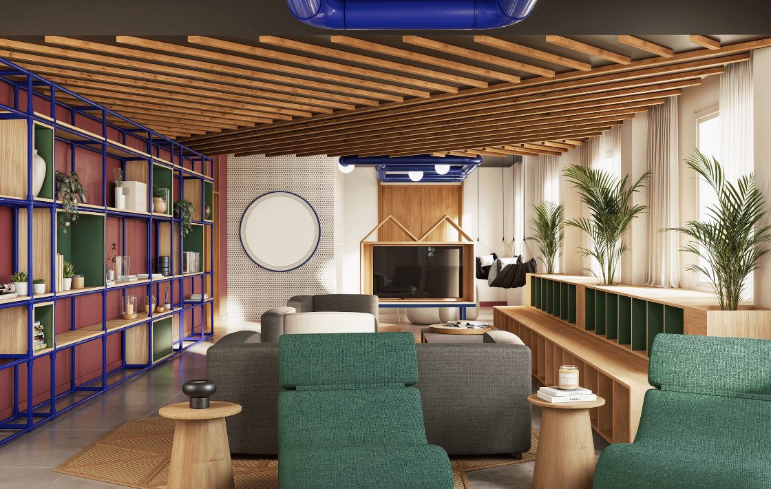 residencia universitaria resa campo grande coworking zona social ocio desktop